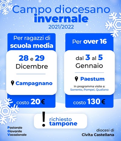 Campo diocesano invernale